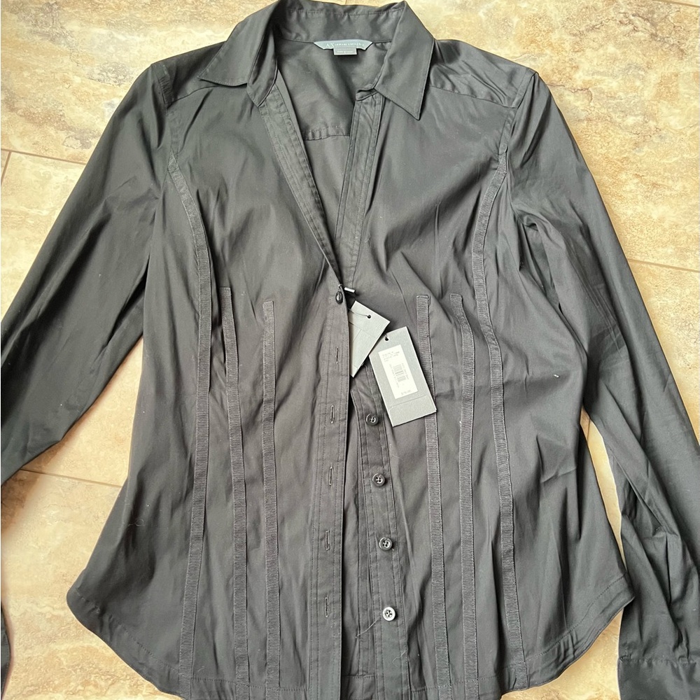 Nice Armani Exchange top shirt never worn